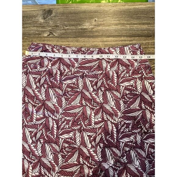 Eddie Bauer Women’s Brown Floral Skirt. Size Medium. Layered. NWOT. Z - Picture 7 of 8